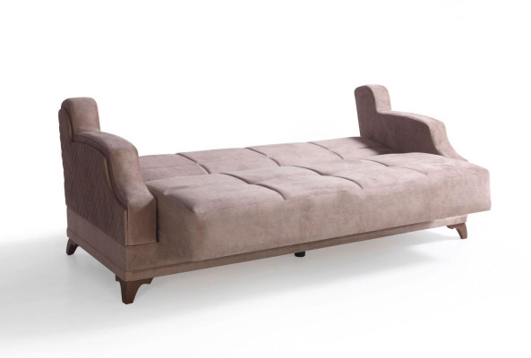 Sofagarnitur 3+2+1+1 Sitzer Sessel Garnitur Modern Relax Möbel Beige Luxus