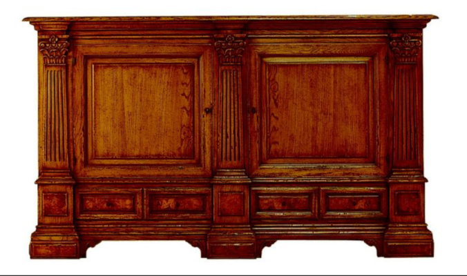 Anrichte Schublade Vitrine Wohnzimmer Holz Buffet Anrichte Sideboard Schrank Neu