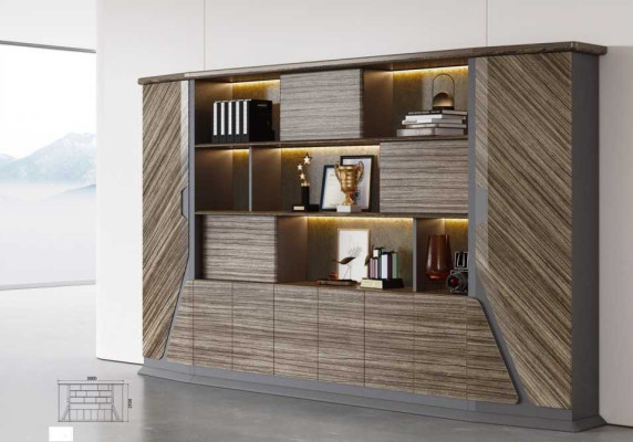 Schrank Büro Möbel Schränke Einrichtung Aktenschrank Bücherregal Neu