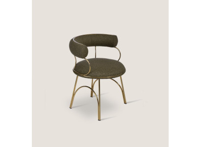 Designer Grüner Esszimmerstuhl Luxus Einsitzer Moderne Esszimmer Möbel
