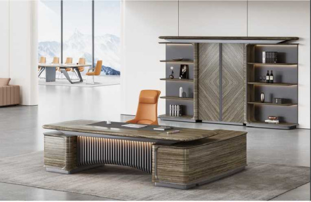 Büro Set Eckschreibtisch Schrank Gruppe Garnitur 2tlg Schreibtisch