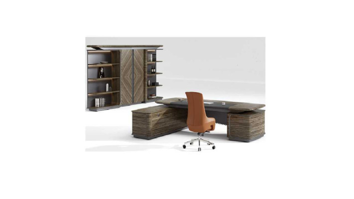 Büro Set Eckschreibtisch Schrank Gruppe Garnitur 2tlg Schreibtisch