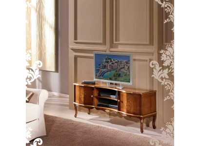 Klassischer RTV Echtholz TV-Ständen Wohnzimmer Designer Möbel Stilvoll