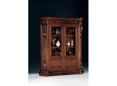 Massivholz Braunes Bücherregal Wohnzimmer Möbel Braun Luxus Schrank