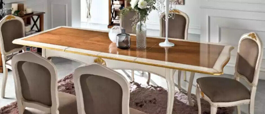 Esstisch Esszimmer Tisch 5tlg 4x Stühle Set Essgruppe Klassischer Neu