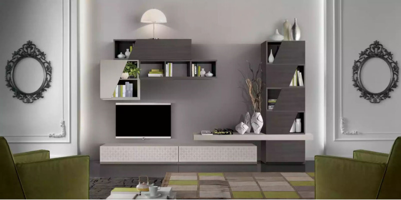Wohnzimmer Wand Regale Wohnzimmer Schränke Design tv Modern Luxus Neu