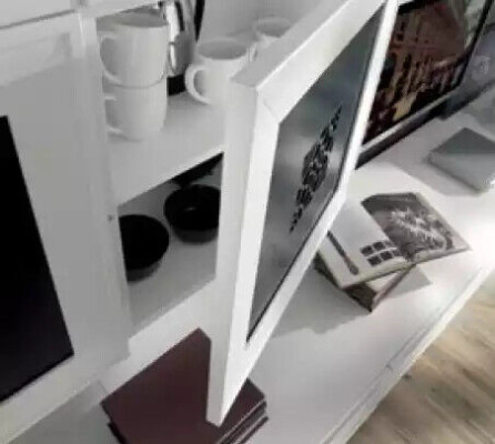 Moderne Wohnwand Set Sideboard Wohnzimmer Wandschrank Einrichtung