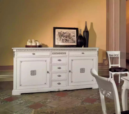 Sideboard Anrichte Massiv Holz Italien Schrank Möbel Kommode Wohnzimmer