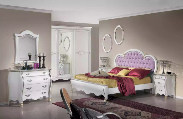 Bettpolsterung Design Luxuriöse doppelte Chesterfield-Hotelbetten Holzmöbel Bett