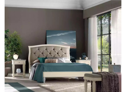 Bett 2x Nachttische 3 tlg. Schlafzimmer Set Design Modern Luxus Gruppe