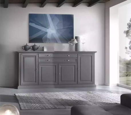Kommode Schrank Sideboard Klassischе Luxus Wohnzimmer Schranke Holz