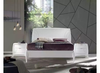 Set Bett Schlafzimmer 2x Nachttische Komplett Set Holz Möbel 3 tlg. Neu