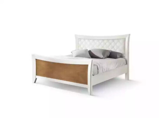 Schlafzimmer Möbel 3tlg. Set Bett Massivholz Nachttische 2x Betten Holz