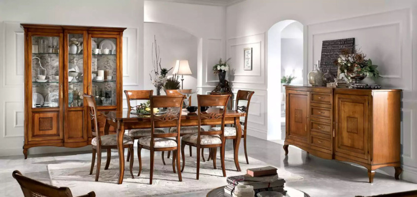 Sideboard mit Schubladen Holz Kommode Wohnzimmer Schrank Massiv Neu
