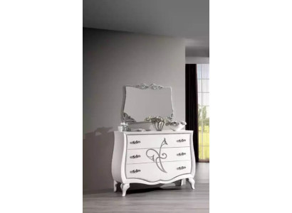 Sideboard Kommode Designer Luxus Schränke Holz Weiß Kommoden Modern Neu