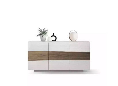 Sideboard Holz Kommoden Möbel Wohnzimmer Weiß Modern Schrank Neu