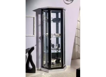 Klassische Vitrine Schrank Vitrinenschrank Vitrinen Anrichten Glas Neu