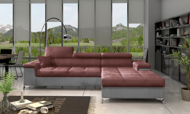 L-Form Couch Wohnlandschaft Ecksofa Garnitur Modern Design Sofa Stoff Textil neu