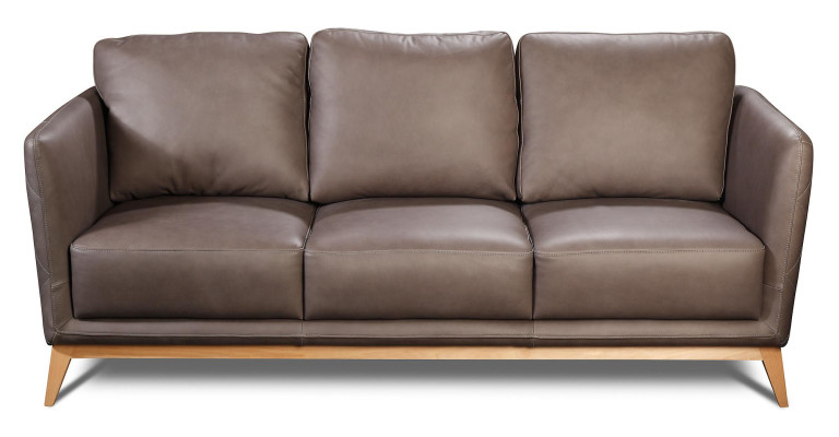 Sofagarnitur Set 3+1 Sitzer Leder Couchen Sofa Polster Garnitur Sofas