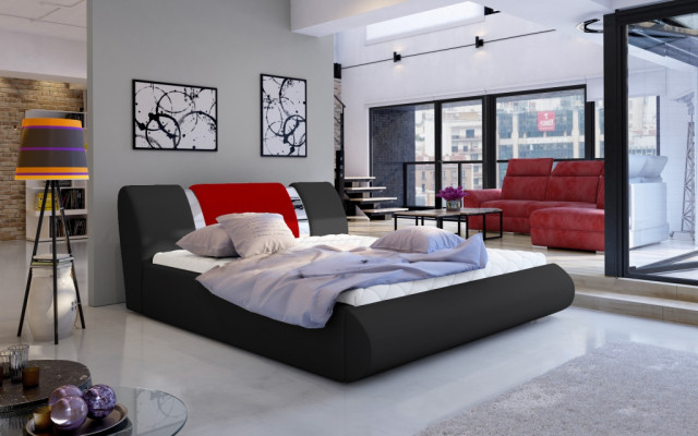 Luxus Schlafzimmer Bett Deko Polster Design 180x200cm Doppel Hotel Betten