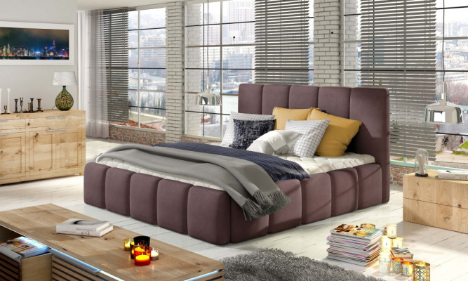 Polsterbett Betten Bett Polster Hotel Designer Doppel Deko Luxus Design