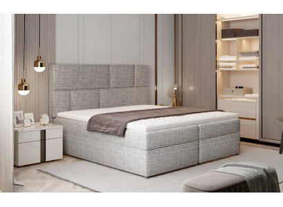 Luxus Designer Polsterbett Bett Betten Designerbett Boxspring Textil 180x200