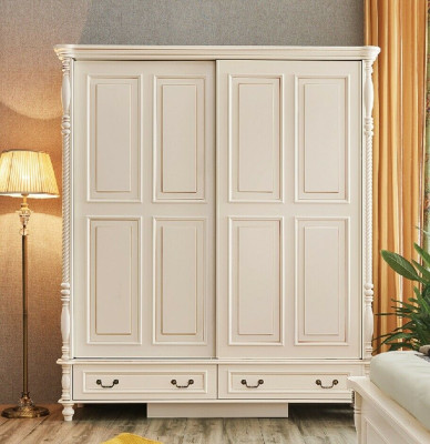 Klassischer Schrank Kleiderschrank Möbel Schlafzimmer Schränke Landhaus Stil Neu