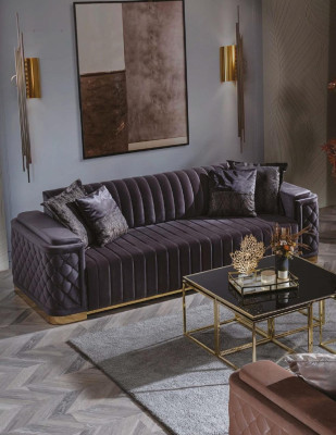 Luxus Couch xxl Sofa big Couchen 246cm Samt Design Möbel Sofas Stoff