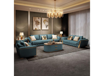 Modernes Sofa 3 Sitzer Wohnlandschaft Designer Couchen Sitzpolster Neu