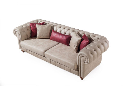 Modern Polster Sofas Designsofa Dreisitzer Sitz Neu Designer Sofa 3 Sitzer