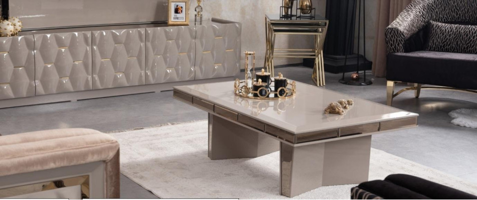 Wohnzimmer Design Tische Möbel Tisch Luxus Beistelltisch Holz Modern Couchtisch