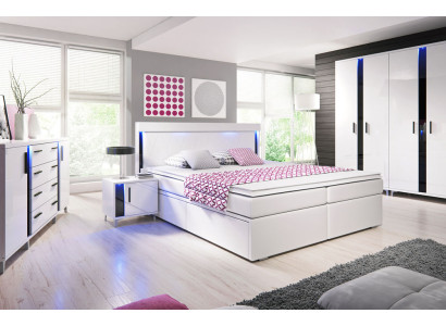 Design Schlafzimmer Garnituren Komplett Schrank Bett Kommode Nachttisch