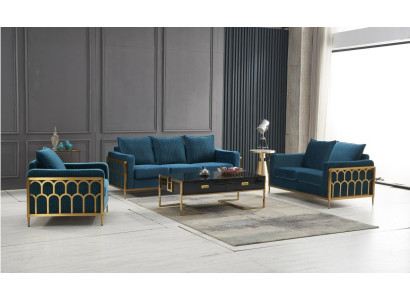 Wohnzimmer Design Sofa Sofagarnitur 3+2+1 Sitz Moderne Couch Set