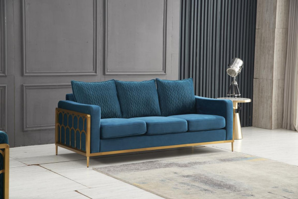 Dreisitzer Couch Polster Design Sofa Moderne Sitz Deko Sofas Zimmer Möbel
