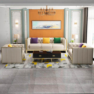 Sofagarnitur 3+2+1 Sitzer Set Design Sofa Polster Couchen Couch Modern Luxus 