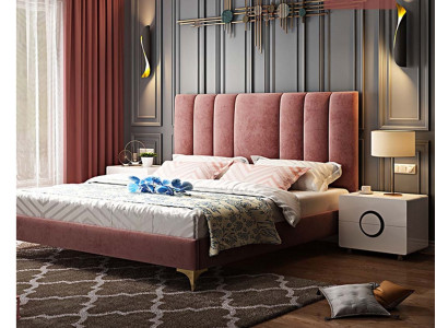 Luxus Schlafzimmer Möbel Komplett 3tlg. Set Bett 2x Nachttische Modernes