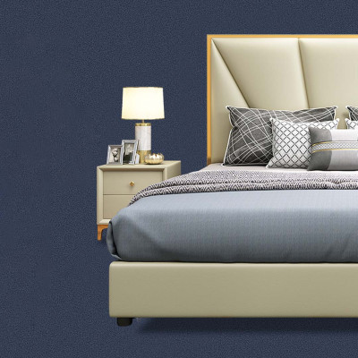 Bett Schlafzimmer Set Design Möbel Luxus Deko Betten 2x Nachttisch 3tlg 