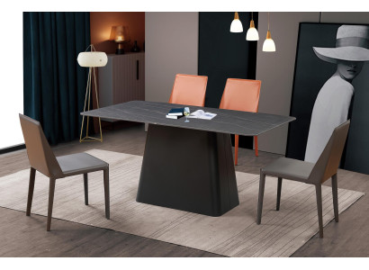 Klassischer Tisch Esstisch Holz Esszimmer Garnitur 4x Stuhl Set Stühle