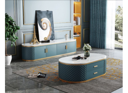 Designer Kommode Anrichte Low Board Side Dekor Schrank Wohn Zimmer Regal