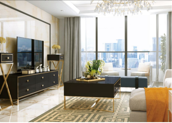 Sideboard rtv Kommode TV Schrank Lowboard Dekorative TV Möbel Schränke