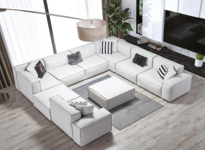 Ecksofa Couch Polster Ecksofas Sofa Couchen Wohnzimmer Möbel