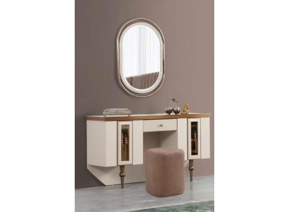  Schminktisch Kommode Konsole Kommoden Holz Modern Schlafzimmer Beige
