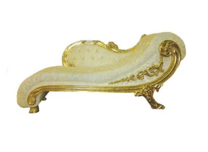 Chesterfield Récamière antik stil Edle Chaiselongue Chaise Longue Sofa