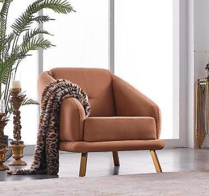 Wohnzimmer Couchgarnitur Sessel Dreistzer Komplettes Möbel Set Design 3+1