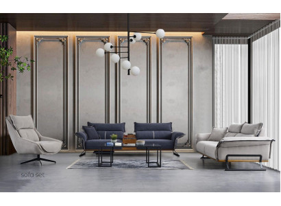Luxus Sofagarnitur Italienische Stil Möbel Sofa Set Garnitur 3tlg