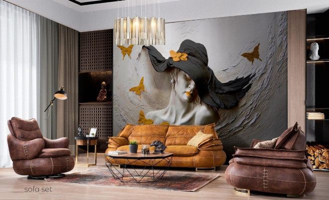 Sofagarnitur 3+1+1 Sitzer Set Design Sofa Polster Couchen Modern 3 tlg