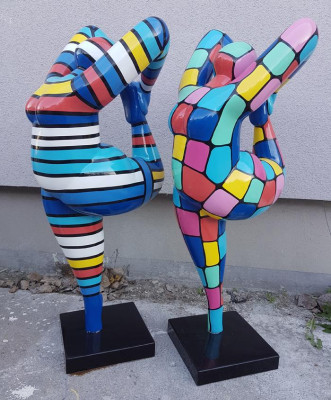Designer Abstrakte Figuren Moderne Dekorationen Frau Figuren Skulptur Skulpturen