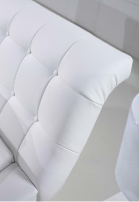 Bett Betten Polster Doppel Ehe Hotel Luxus Leder Moderne Deko Designer