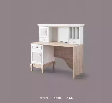 Kinder Jugendzimmer Bett + Schreibtisch + Kleiderschrank 3-teilige
