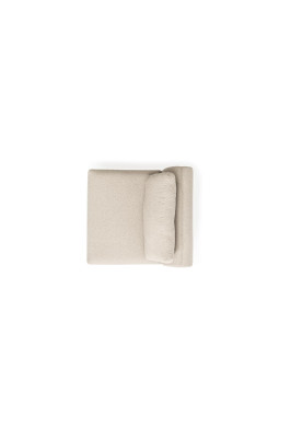 Sofa U- Form Wohnzimmer Ecksofa Beige Polstersofa Design Modern